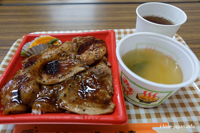 pork bowl in Hokkaido