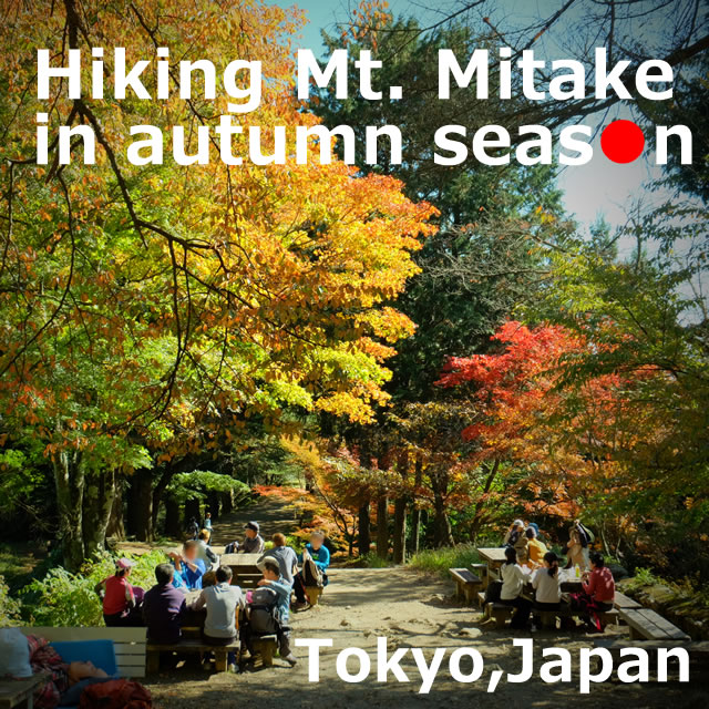 Mt.Mitake Autumn leaves(Oume-shi,Tokyo)