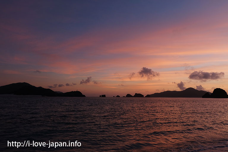 Sunset at Ama beach(Zamami island,Okinawa)