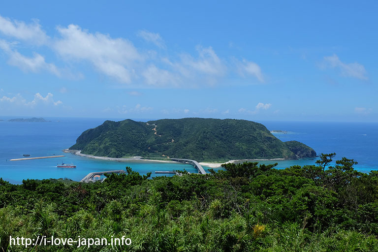 Nakadake or Takibaru observatory(Aka island)