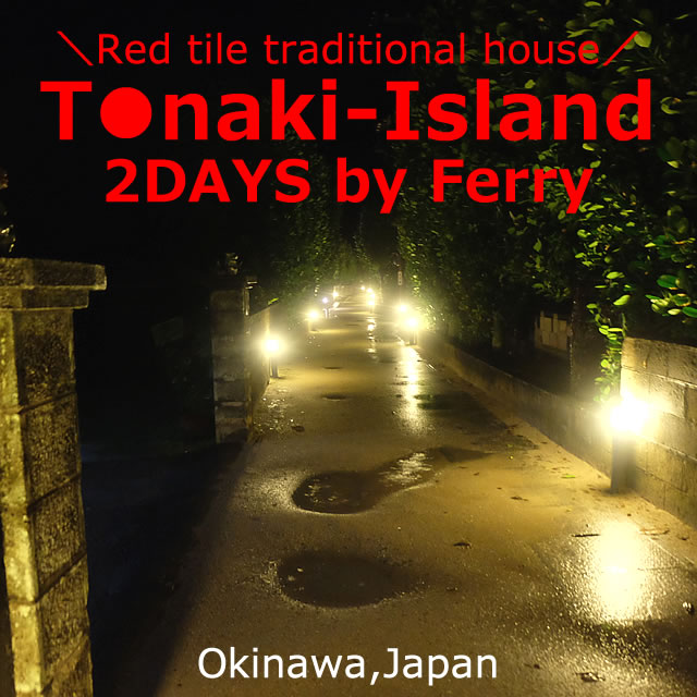 Tonaki-Island,Okinawa,Japan【2DAYS】by ferry