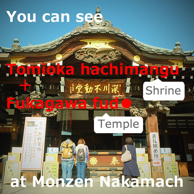 Tomioka hachimangu(Shrine)+Fukagawa fudo(Temple)/Koutou-ku,Tokyo