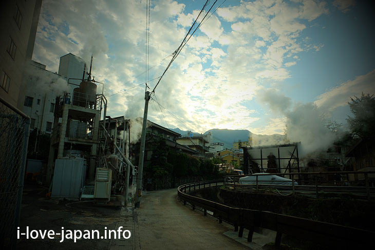 Yu-kemuri(Steam)area@kannawa onsen,beppu