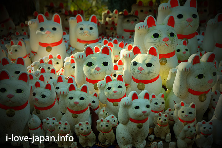 A temple with lots of lucky cats "Gotokuji Temple"(Setagaya-ku,Tokyo)