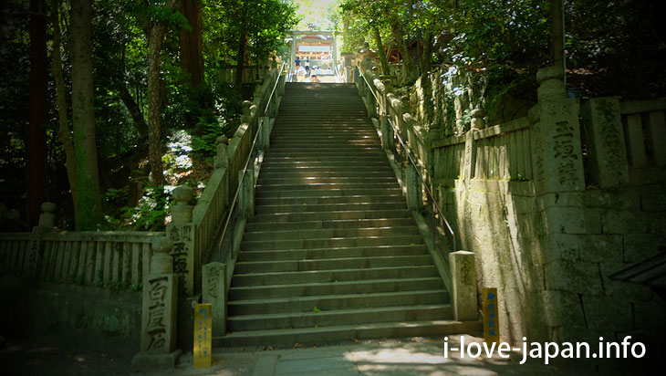 Visit the main shrine + Okusha of Konpira-san (Kotohira-gu Shrine) [over 3 hours]Kagawa