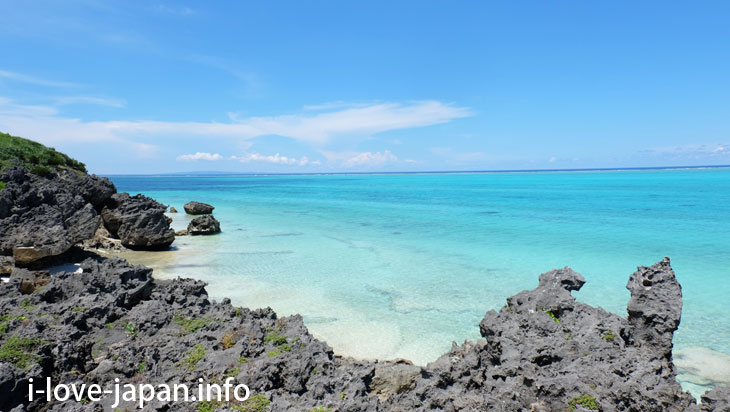 Funakura Coast in Yoron Island