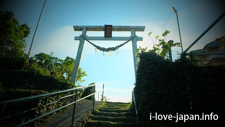 Tokonushi Shrine in Yoron Island