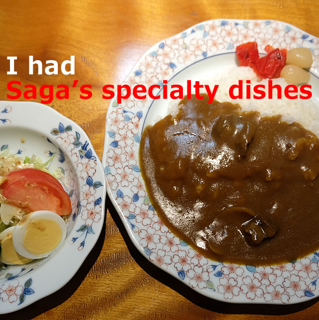 Saga’s specialty dishes